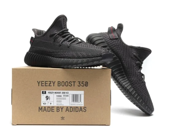 Yeezy Boost 350 V2 Black Non-Reflective Reps