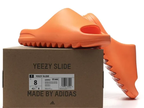 Yeezy Slide Enflame Orange Reps