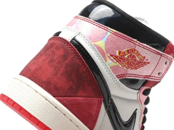 Air Jordan 1 High Spider Man Across The Spider Verse Reps