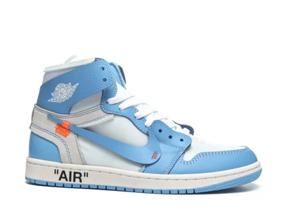 Air Jordan 1 Retro High Off White University Blue Reps