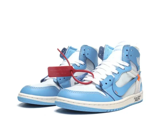 Air Jordan 1 Retro High Off White University Blue Reps