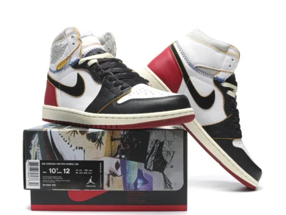 Air Jordan 1 Retro High Union Los Angeles Black Toe Reps