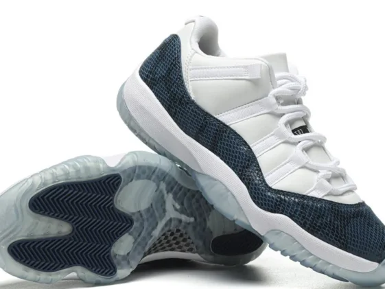 Air Jordan 11 Retro Low Snake Navy Reps