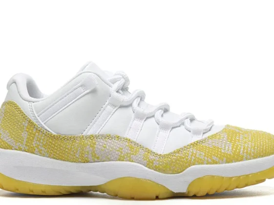 Air Jordan 11 Retro Low Yellow Snakeskin Reps