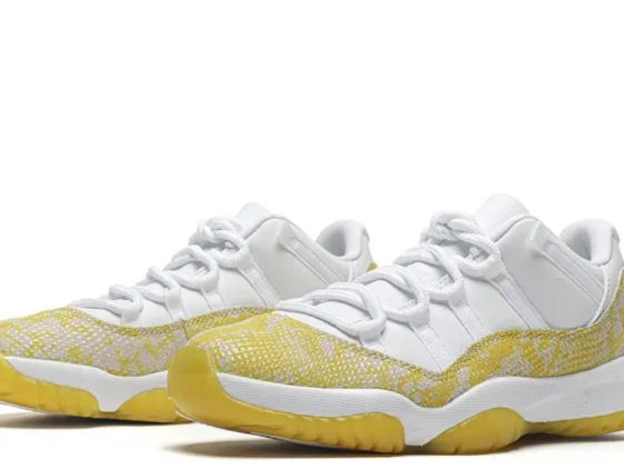 Air Jordan 11 Retro Low Yellow Snakeskin Reps