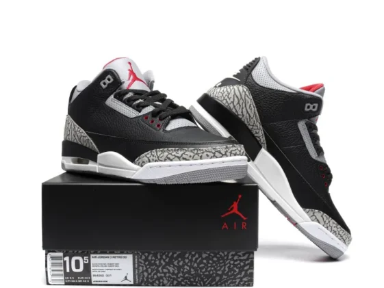 Air Jordan 3 Retro Black Cement Reps