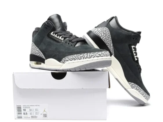 Air Jordan 3 Retro Off Noir Reps