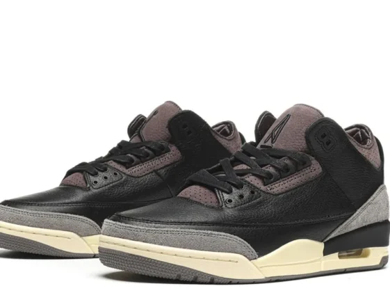 Air Jordan 3 Retro Sp A Ma Maniere Black Violet ore Reps