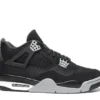 Air Jordan 4 Retro Black Canvas Reps