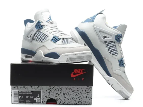 Air Jordan 4 Retro Military Blue 2024 Reps