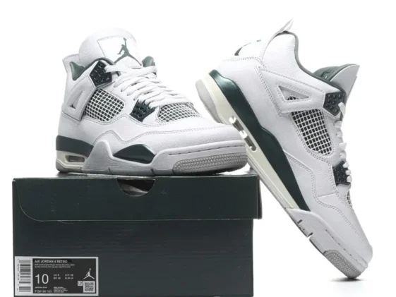 Air Jordan 4 Retro Oxidized Green Reps