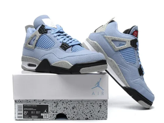 Air Jordan 4 Retro University Blue Reps