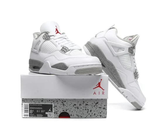 Air Jordan 4 Retro White Oreo 2021 Reps