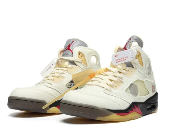 Air Jordan 5 Retro Off-White Sail Reps