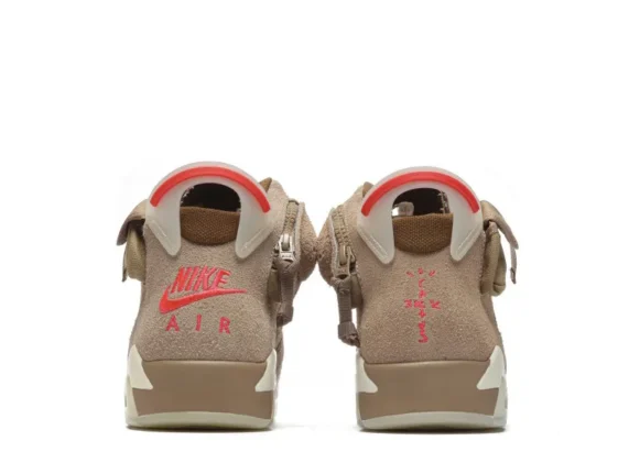 Air Jordan 6 Retro Travis Scott British Khaki Reps