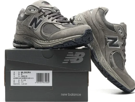 New Balance 2002R Light Grey Reps