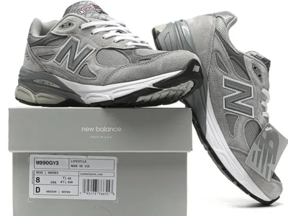 New Balance 990v3 MiUSA Grey 2019 Reps