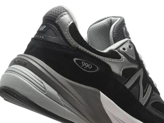 New Balance 990v6 MiUSA Black Grey Reps