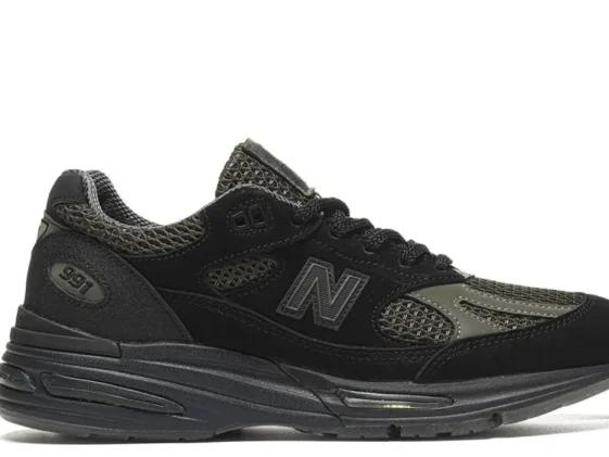 New Balance 991v2 MiUK Stone Island Black Reps