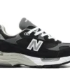 New Balance 992 Black Grey Suede Reps