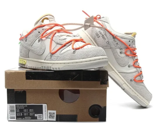 Dunk Low Off White Lot 11 Reps