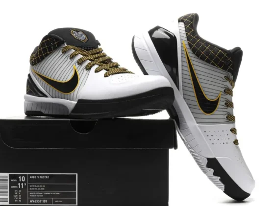 Kobe 4 Protro White Black Del Sol Reps