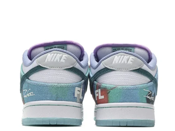 Dunk Low Futura Laboratories Bleached Aqua Reps