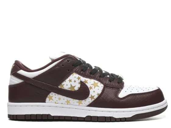 Dunk Low Supreme Stars Barkroot Brown Reps