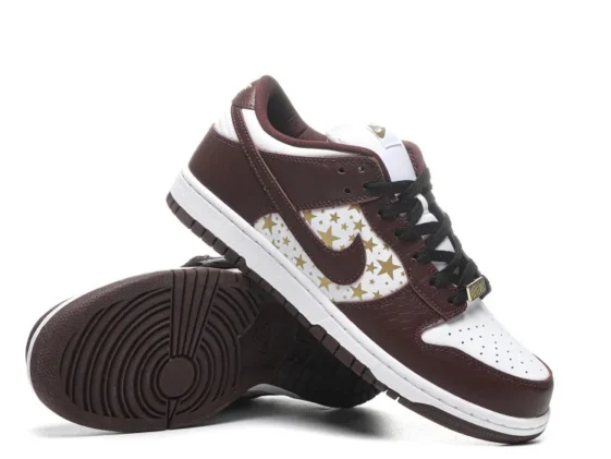 Dunk Low Supreme Stars Barkroot Brown Reps