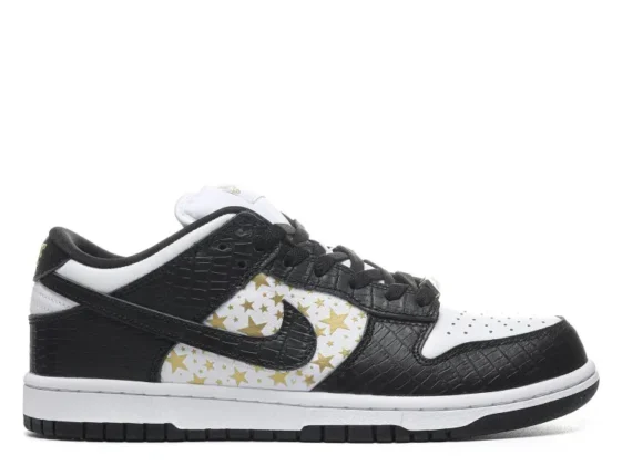 Dunk Low Supreme Stars Black Reps