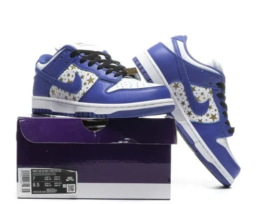 Dunk Low Supreme Stars Hyper Royal Reps