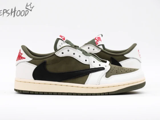 Air Jordan 1 Retro Low Travis Scott Medium Olive Reps