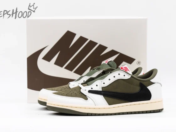 Air Jordan 1 Retro Low Travis Scott Medium Olive Reps