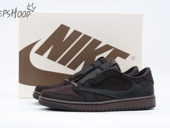 Air Jordan 1 Retro Low Travis Scott Velvet Brown Reps