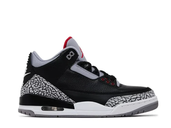 Air Jordan 3 Retro Black Cement 2024 Reps