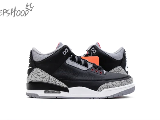 Air Jordan 3 Retro Black Cement Reps