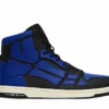 Amiri Skel Panelled Hi Top Blue Black Reps