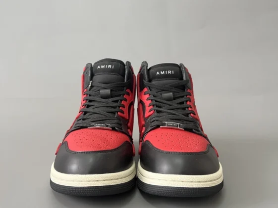 Amiri Skel Top Hi Black Red Reps