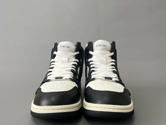 Amiri Skel Top Hi Black White Reps