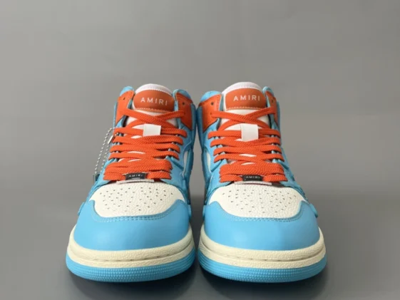 Amiri Skel Top Hi Blue Orange Reps