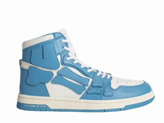 Amiri Skel Top Hi Powder Blue White Reps