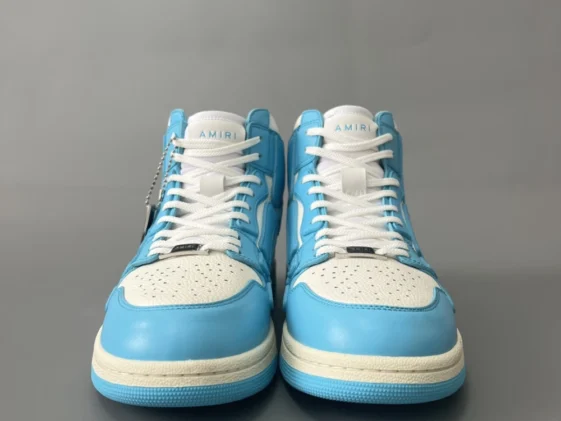 Amiri Skel Top Hi Powder Blue White Reps