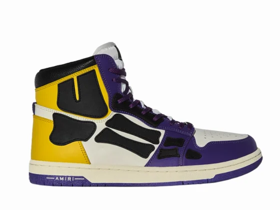 Amiri Skel Top Hi Purple Gold Reps