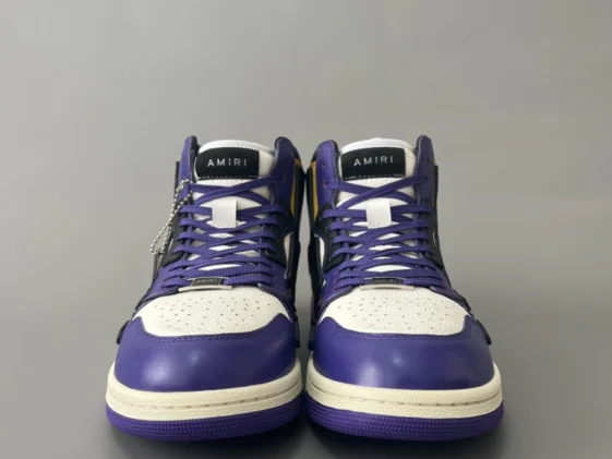 Amiri Skel Top Hi Purple Gold Reps