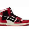 Amiri Skel Top Hi Red White Reps