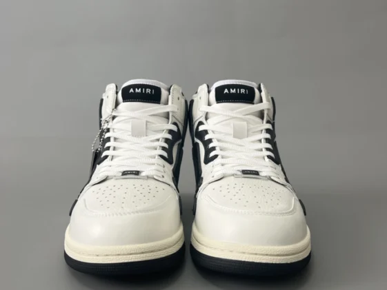 Amiri Skel Top Hi White Black Reps