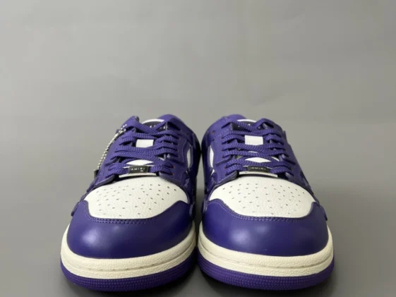 Amiri Skel Top Low Purple White Reps