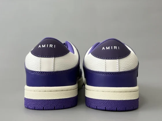 Amiri Skel Top Low Purple White Reps