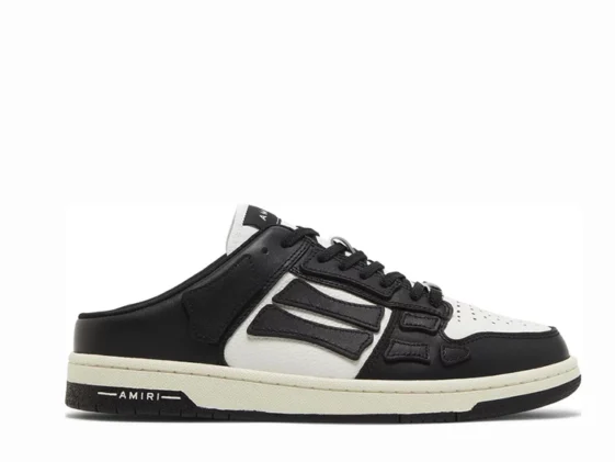 Amiri Skel Top Low Slip On Black White Reps