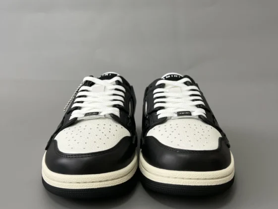 Amiri Skel Top Low Slip On Black White Reps